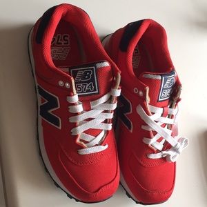 Brand New Pair of New Balance Red Running Shoes